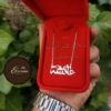 سلسلة بأسم من الفضة الممتازة925👌🏻🤍 باللغة العربية🌹✨